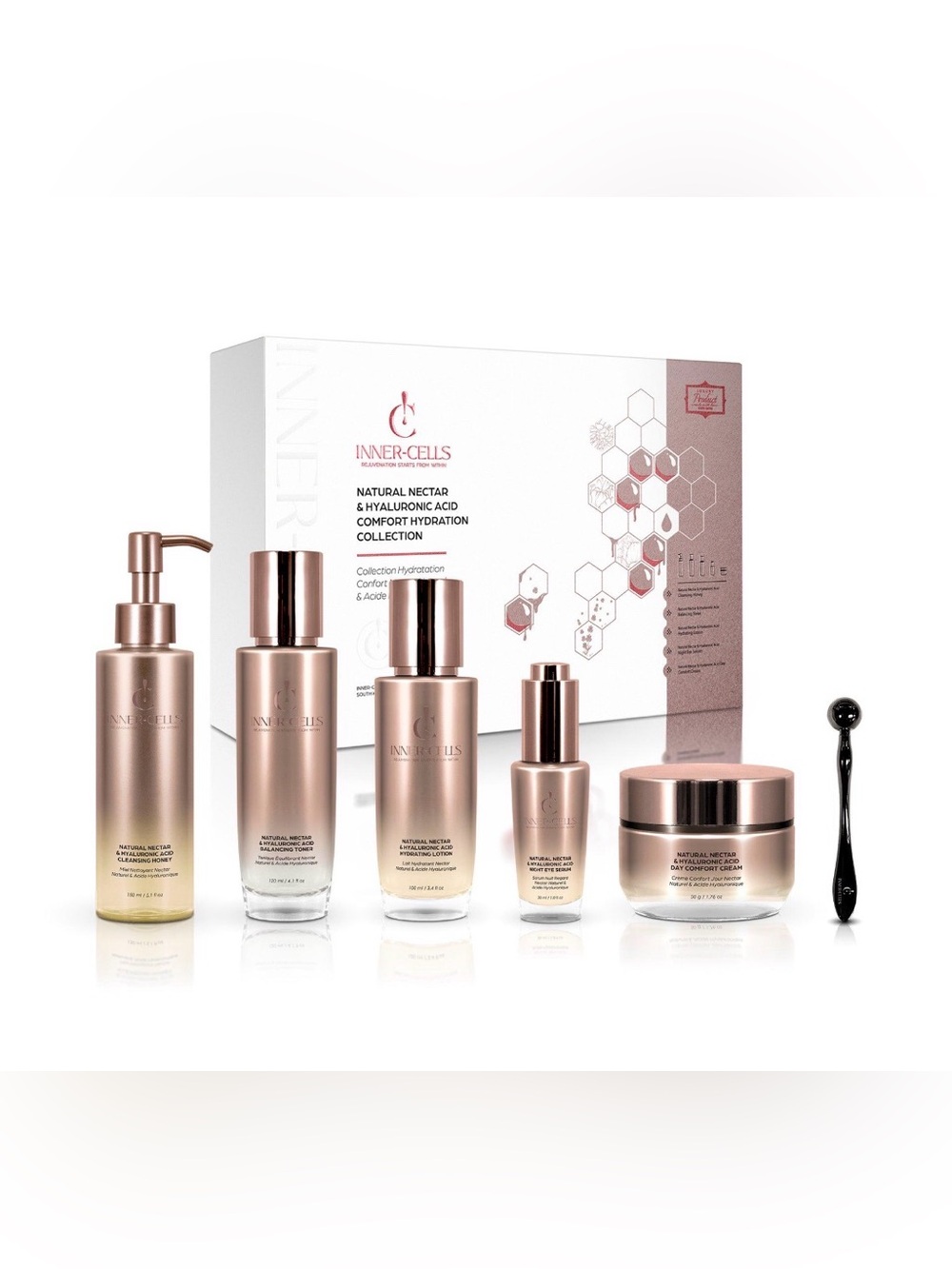 Natural Nectar & Hyaluronic Acid Essential Moisture Care Collection